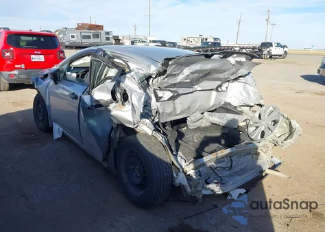 2020 Nissan Versa S Xtronic Cvt z USA, uszkodzony, nr VIN 3N1CN8DV1LL882650